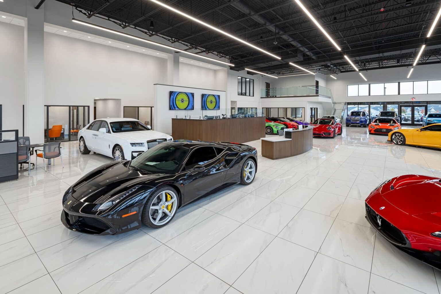Auto Dealership Interior Design Project in Westfield